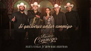 Julieta Venegas x Grupo Marca Registrada - Andar Conmigo [Lyric Video]