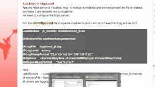 Tomcat Clustering Series Part 1 : Simple Load Balancer