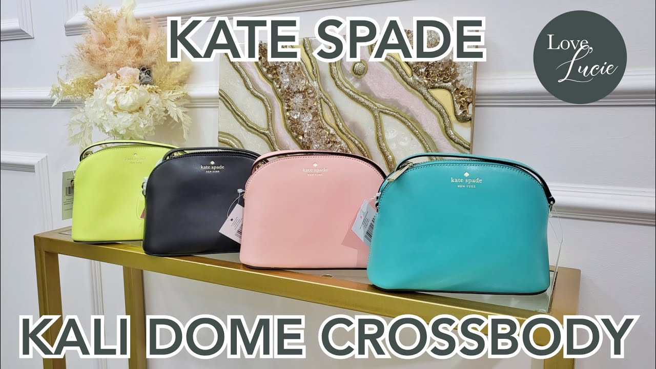 THE BAG REVIEW: KATE SPADE KALI DOME CROSSBODY | MATERIALS, WHAT FITS  INSIDE, WHEN WORN - YouTube