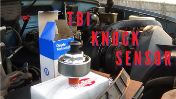 Tbi chevy Knock sensor