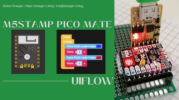 M5Stamp Pico Mate - einrichten für UIFlow