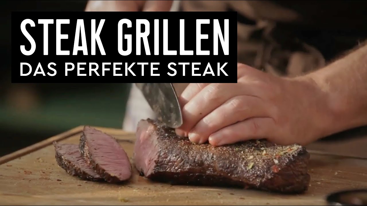 Steaks grillen 🥩 Das perfekte Steak richtig grillen auf Holzkohle 🔥 ...