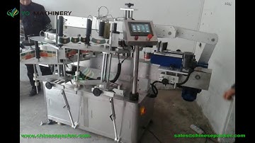 Automatic bottle body and neck label applicator for soy sauce beer bottles plants