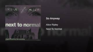 So Anyway - Alice Ripley
