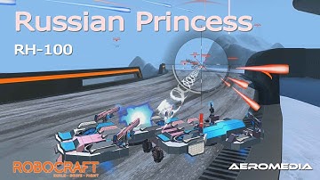 Robocraft gameplay Rail Hover RH-100 12/31/15 Russian Princess