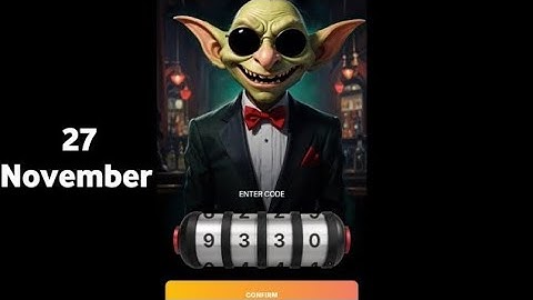 27 November Goblin Mine Game Code | Goblin Mine Game VIP Code | Goblin Mine Game Daily Code