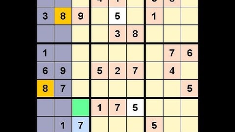 How to Solve Globe and Mail Sudoku Five Star April 9, 2022