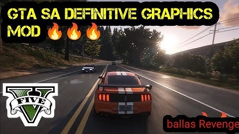 GTA Sa Android graphics mod new 2022 #gta #gameplay // gta v in Mobile // graphics mod for gta