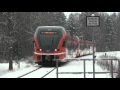 Штадлерские дизель-поезда 2320+2237 на о.п. Саку / Stadler DMU&#39;s 2320+2237 at Saku stop