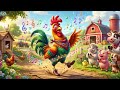 Buongiorno, Signor Gallo 🐓 Canzone per Bambini in Italiano Filastrocca Animata