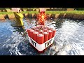 Ultra Realistic Water Vs TNT In Minecraft 
