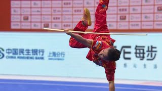 [2019] Chen Ming Wang [TPE] - Gunshu - 15th WWC @ Shanghai Wushu Worlds - 8.953