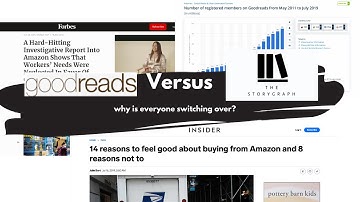 Storygraph Set-Up Video | what’s wrong with goodreads? why are people switching over? | Commentary