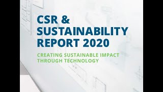 CSR Sustainability Report 2020 CSR Sustainability Report 2020