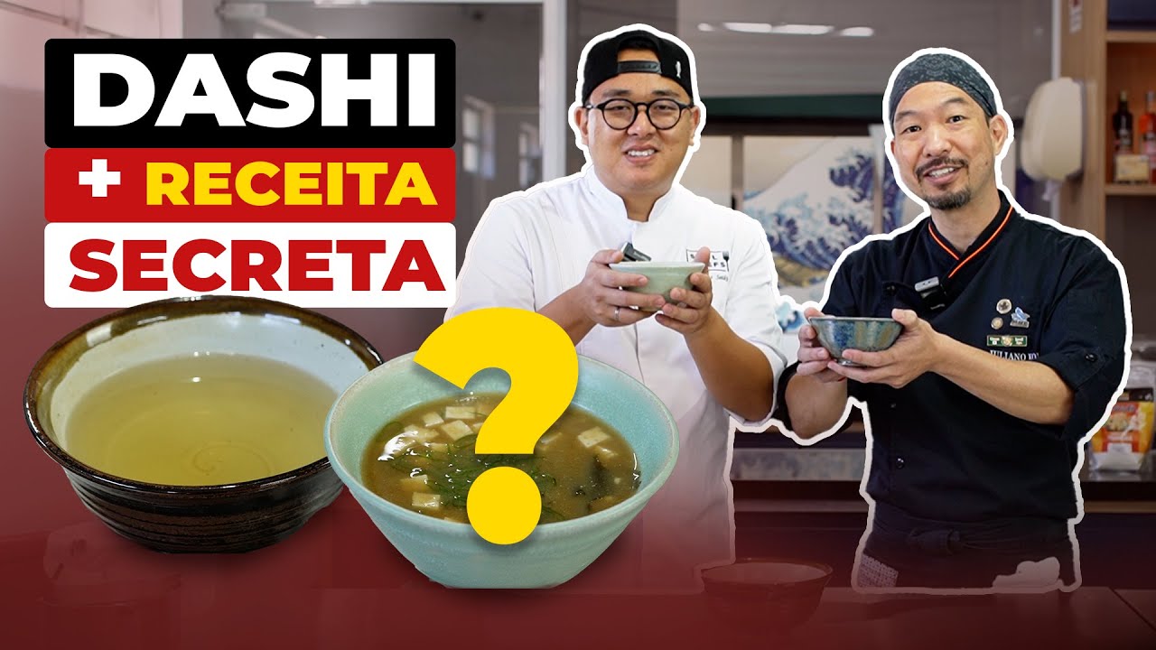 COMO FAZER CALDO DASHI ESPECIAL + RECEITA SECRETA!