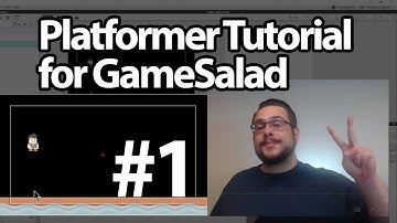 GameSalad Platformer Tutorial #01 - Creating our Platform and Jump Mechanic