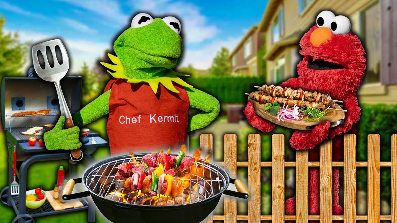Kermit the Frog's Summer BBQ Cook Off Competition! (Lots of Food) YouTube