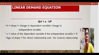 Linear Demand Function Video 2