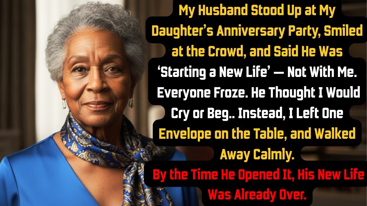 At My Daughter’s Anniversary Party, My Husband Announced He Was Starting a New Life without Me