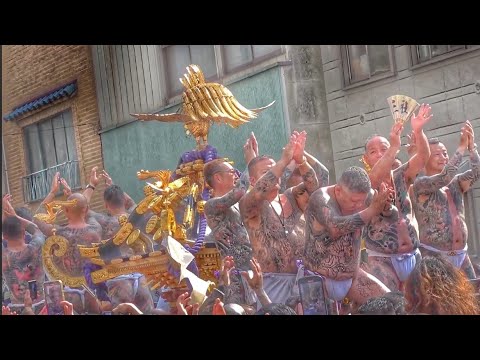 【三社祭2023】極道が締める3本締め! 2023.05.21 東京都台東区浅草 #三社祭  浅草神社例大祭 西浅三北 - Asakusa Tokyo Sanja Matsuri 2023