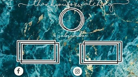 [ Intro & Outro Template ] || free to use with download link