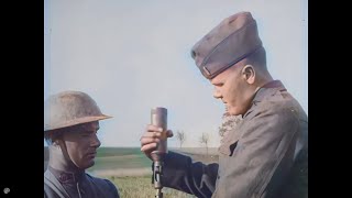 MEUSE-ARGONNE OFFENSIVE(1918)(9/26-11/11) | AI Enhanced | Colorized | [1080pHD]