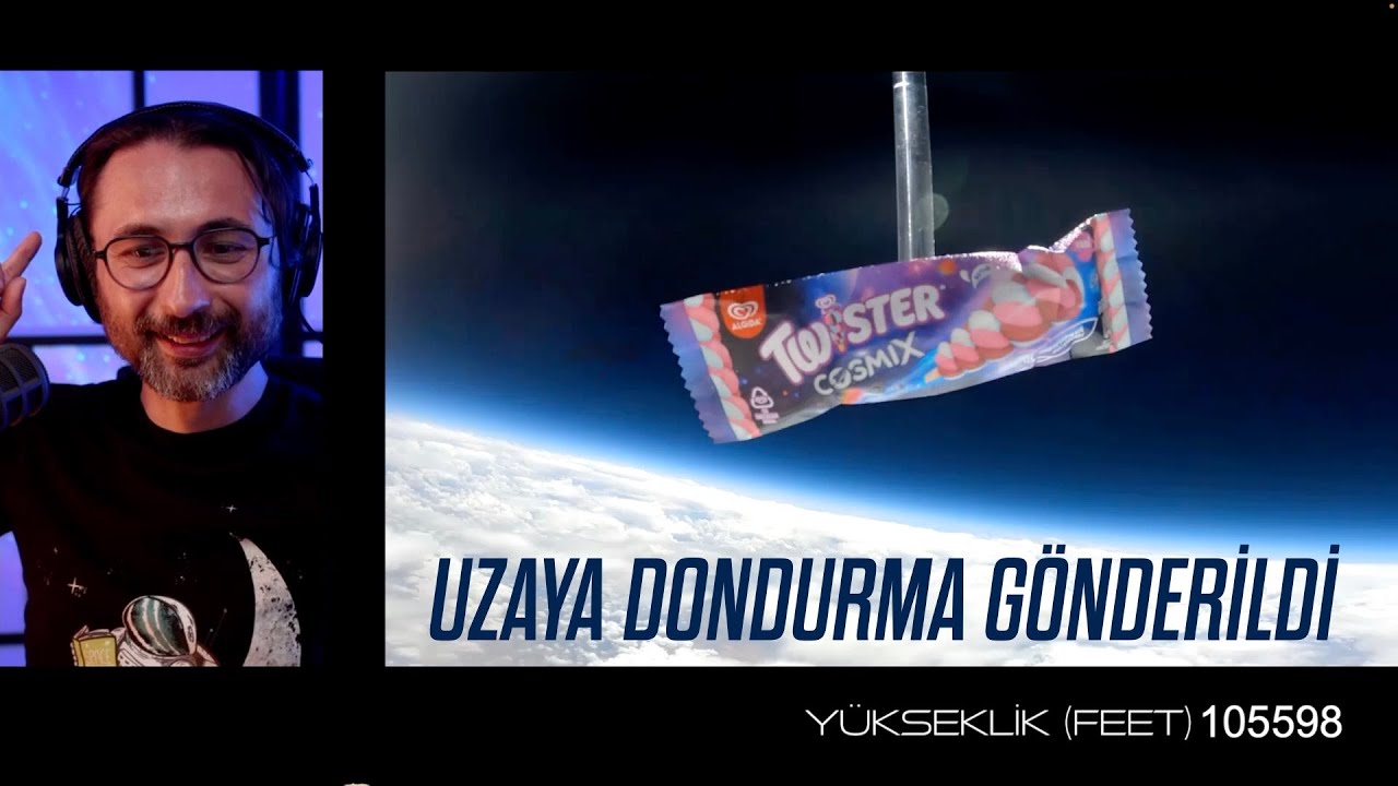 Türkiye’den uzaya giden ilk dondurma