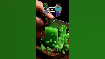 This Slime Block Shouldn’t Exist… I Had to Cut It 😨 💀#shorts