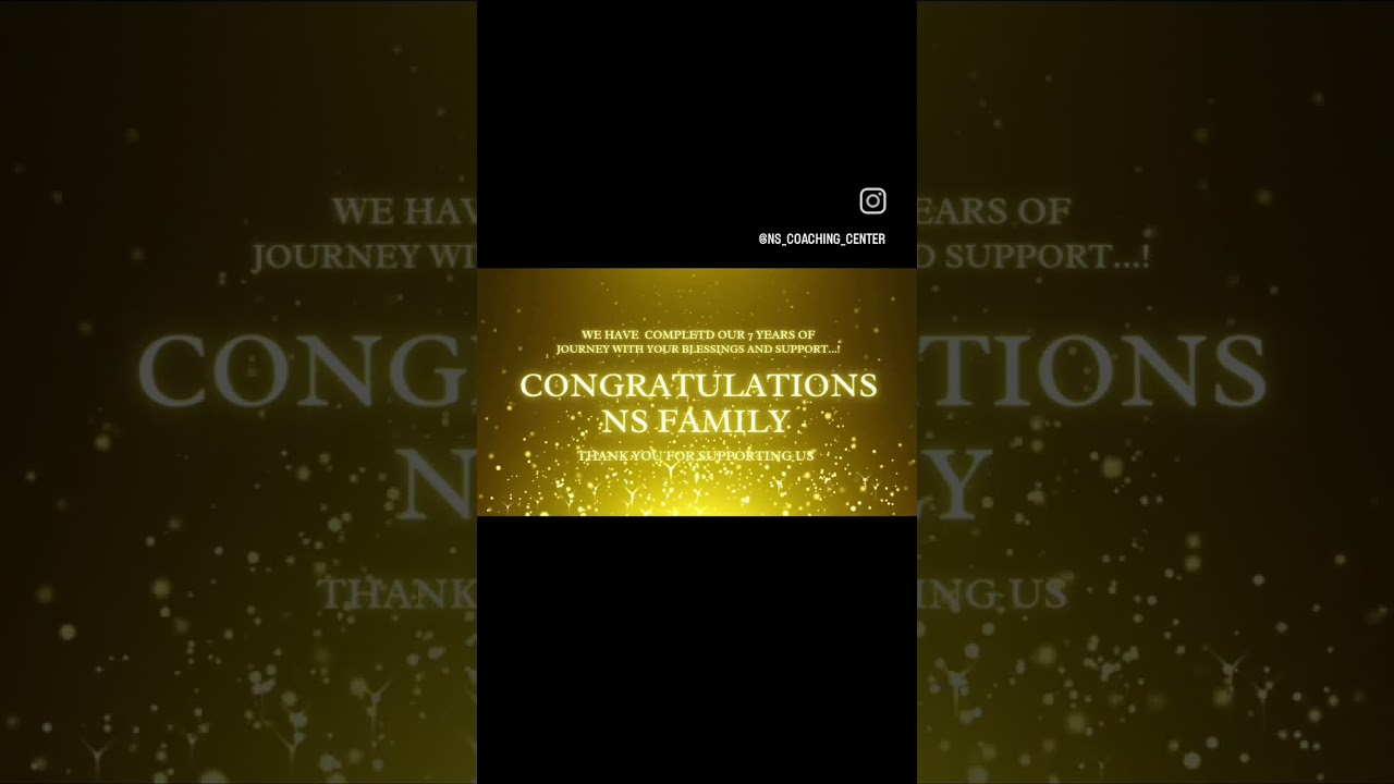 congratulations Ns family