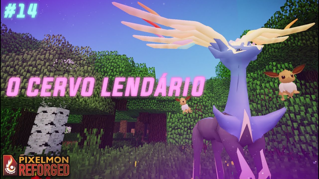 Primeiro Lendário da Série no Minecraft Pixelmon PokeSquad 