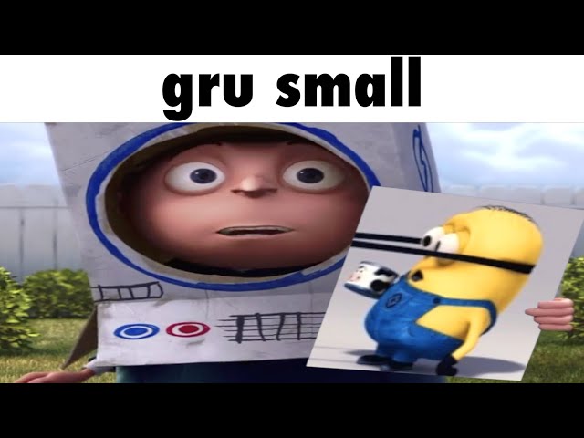 gru becomes small on Make a GIF