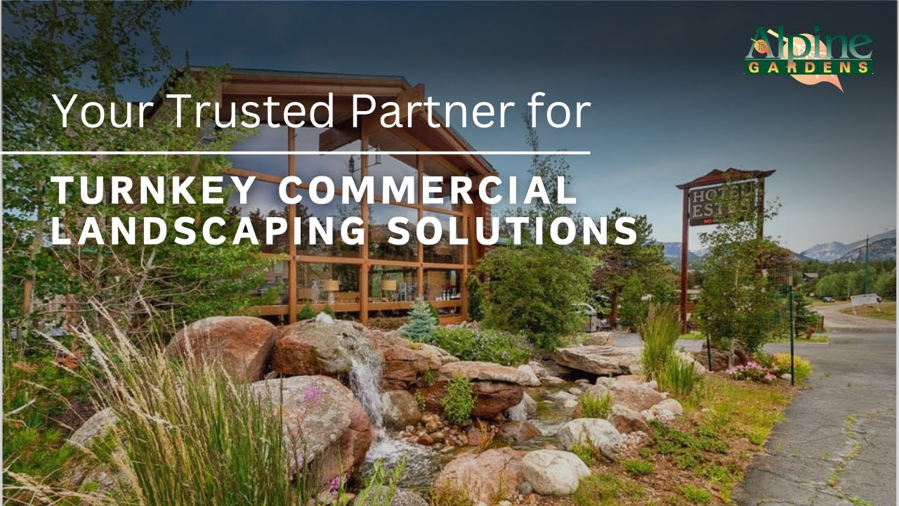 Offering Commercial Landscape Installation Services Throughout Northern Colorado & Southern Wyoming