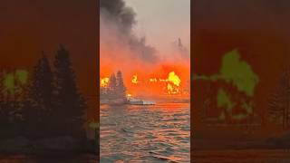 Canada’s Wildfires Raging Out of Control Trigger Coast Guard #canada #wildfire #news
