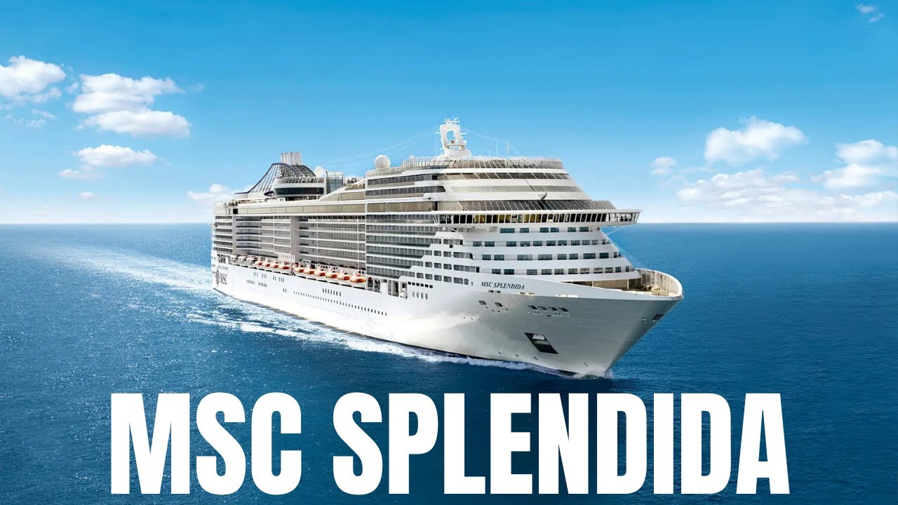 Внутри круизного лайнера MSC Splendida | Полный тур и рестораны 2025 | Роскошный лайнер MSC Cruises
