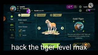 The tiger hack level max 🙊💗