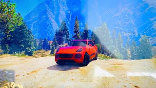The Porsche Macan GTS goes offroad and handles very well in Gta5