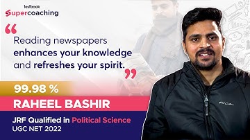 99.98 Percentile | JRF Qualified in Political Science UGC NET 2022 | Kashmir Topper Story