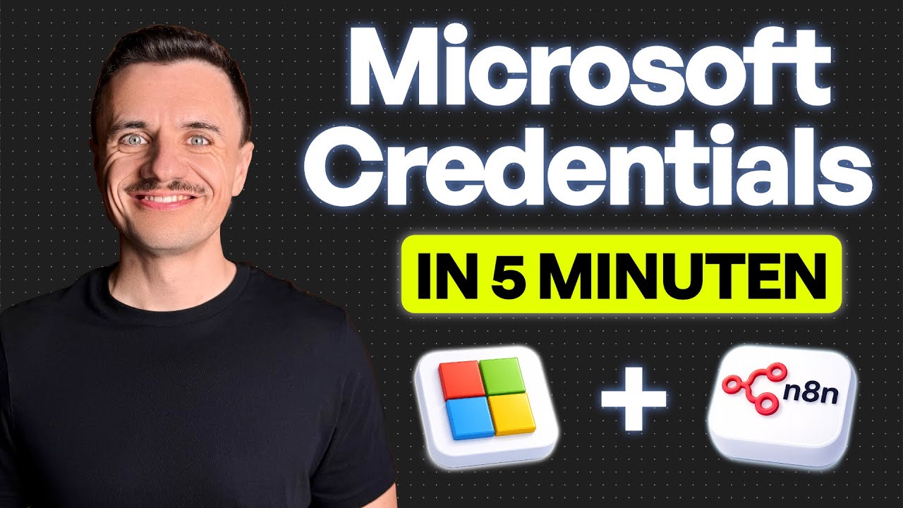 n8n & Microsoft verbinden: Outlook, Excel & OneDrive automatisieren (Azure Tutorial)