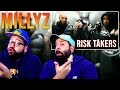 BETTER THAN YB? Millyz ft. Albee Al & Leaf Ward - Risk Takers | REACTION!!