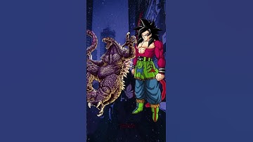Godzilla In Hell vs Goku AF Stories #goku #godzilla #viral #dragonball #anime #edit #animeedit