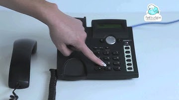 Cloud PBX How To: Attended Transfer for SNOM300