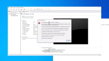 SỬA LỖI THIS HOST SUPPORTS INTEL VT-X BUT INTEL VT-X IS DISABLED KHI TẠO MÁY ẢO VMWARE WORKSTATION