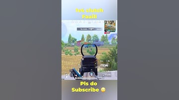 “Insane 1v4 Attempt – But FAILED! 😭 | Battlegrounds Mobile India”