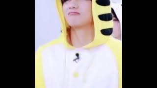 Tingkah laku mengemaskan dan lucu v bts