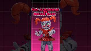 Una curiosidad de Circus Baby #fnaf #sisterlocation #curiosidad #circusbaby