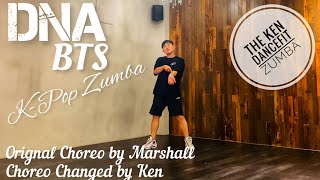 DNA | 방탄소년단 BTS | Choreo by @TheFitnessMarshall  | The Ken DanceFit | Zumba | K-Pop