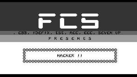 Fantasy Cracking Service (FCS) Intro  24 ! Commodore 64 (C64)
