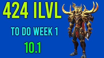 What do do FIRST Week in patch 10.1 - #shorts