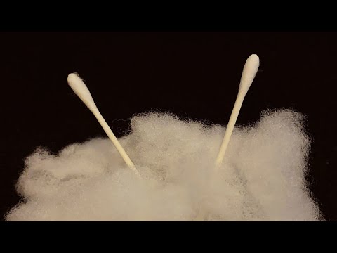 【ASMR】ぞわぞわ綿棒と綿の音フェチ