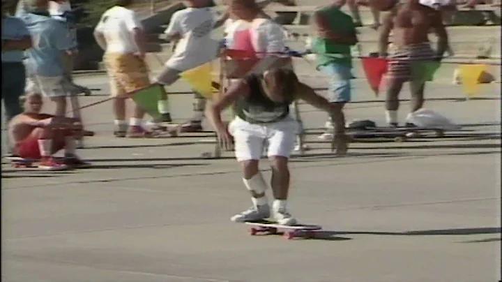 Reggie Barnes - Freestyle Contest Oceanside 1986